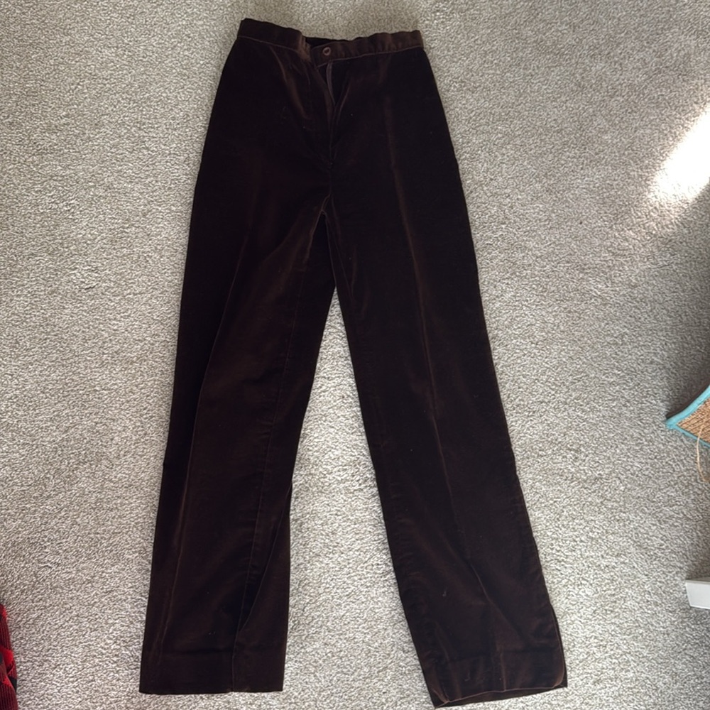 Vintage Velvet Suit - SEARS JR BAZAARR - Picture 5 of 7